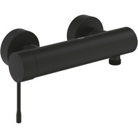 Baterie dus Grohe Essence 25252KF1, 1/2'', aparenta, monocomanda, mat, negru
