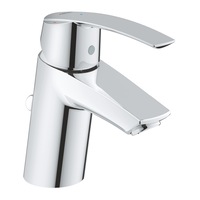 Baterie lavoar Grohe Start 31137001, 3/8'', marimea S, monocomanda, pornire pe rece, evacuare cu tija, crom