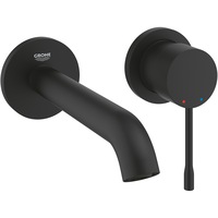 Baterie lavoar Grohe Essence 29192KF1, 1/2'', montare pe perete, marimea M, necesita valva incastrata, fara ventil, mat, negru