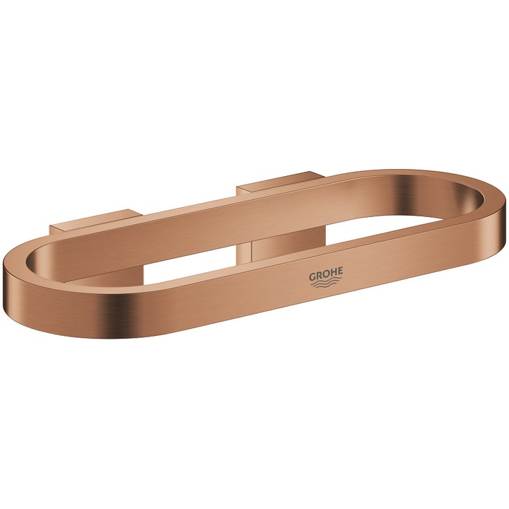 Inel prosop Grohe Selection 41035DL0, 200 mm, montare pe perete, fixare ascunsa, mat, warm sunset