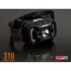 Lanterna, Videx, 310Lm, 5000K, Negru
