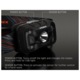 Lanterna, Videx, 310Lm, 5000K, Negru