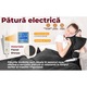 Patura cu incalzire electrica Regal Bliss ® cu protectie impotriva supraincalzirii, extrem de moale si placuta la atingere, cu temporizator si 10 trepte de incalzire, 160W, telecomanda LCD, 120x160cm, Gri