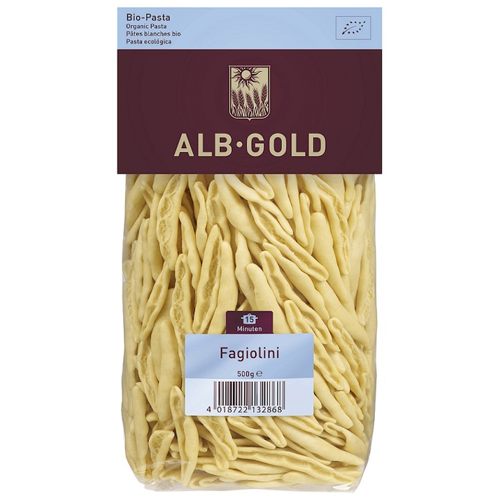Paste Fagiolini Alb Gold Bio, 500g
