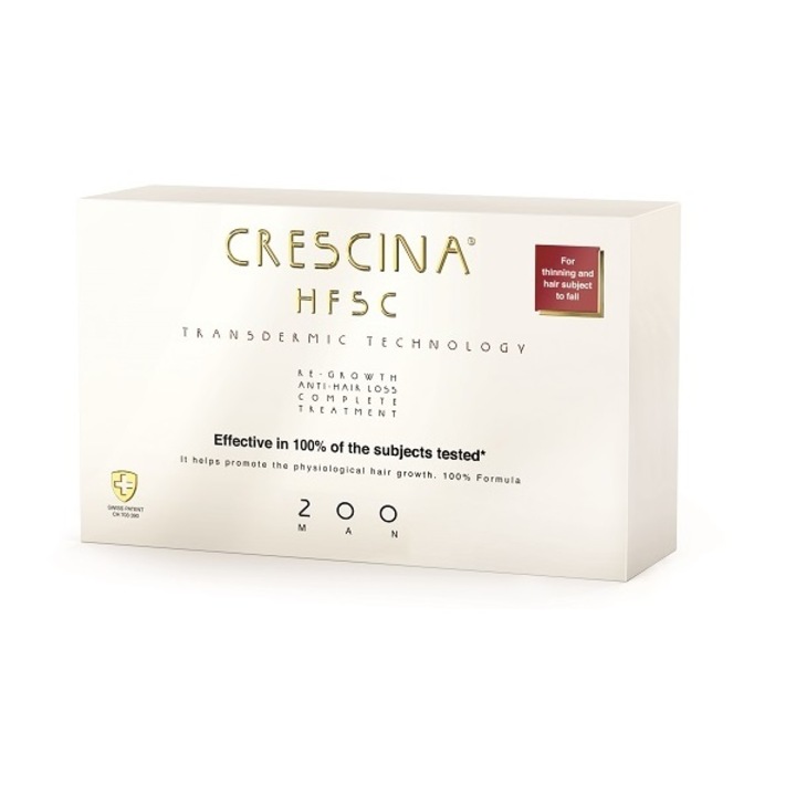 Ser pentru par Crescina HFSC Complete Woman, cadere severa, 20 fiole x 3.5ml, pentru femei