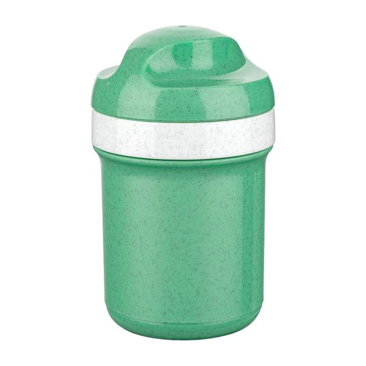 Mini sticla apa, Koziol, Plastic, 200 ml, Verde