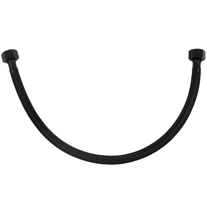 Racord flexibil 8MM 3/8X3/8 N-N L-400 mm, negru