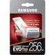 Card de memorie Samsung Micro-SDXC EVO Plus 256GB, Class 10, UHS-I U3 + adaptor SD