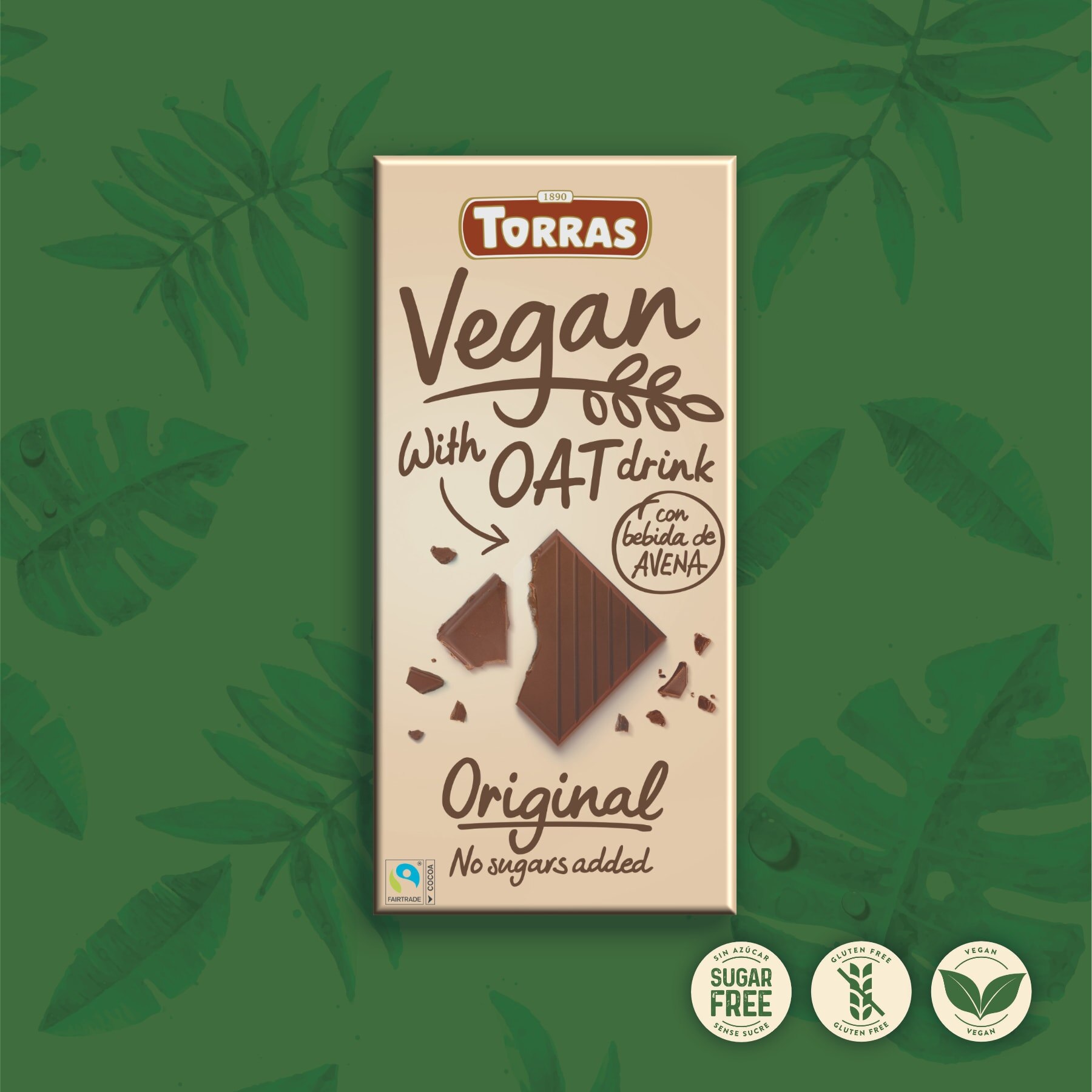 Ciocolata Vegana Cu Lapte De Ovaz Si Pasta De Alune Original Fara Ciocolata Vegana Cu Lapte De Ovaz Si Pasta De Alune Original Fara
