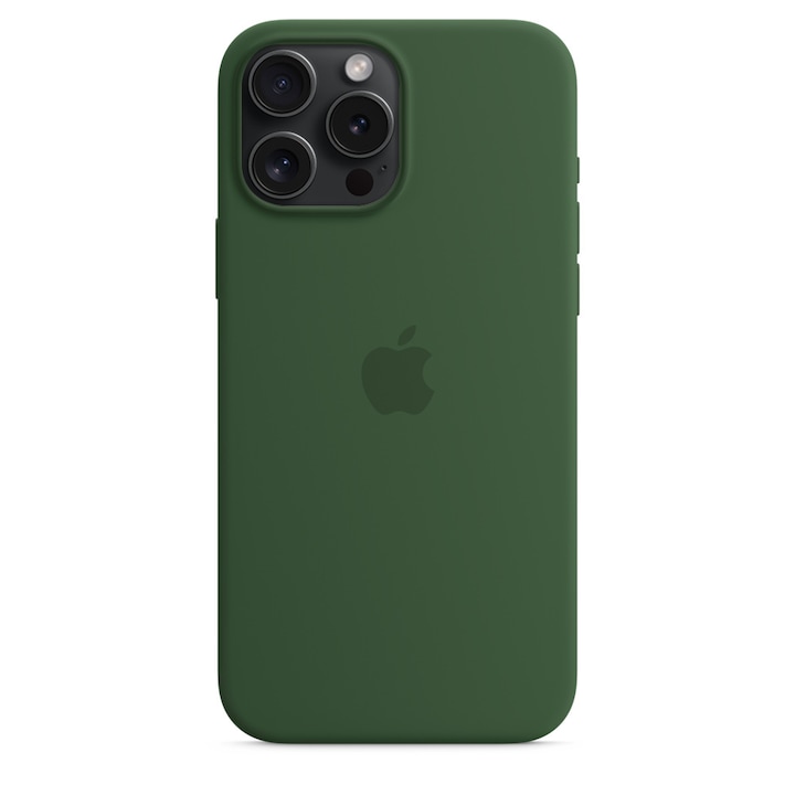 Π‘ΠΈΠ»ΠΈΠΊΠΎΠ½ΠΎΠ² ΠΠ΅ΠΉΡ Π·Π° Apple iPhone 15 Pro, Shockproof, Π’ΡΠΌΠ½ΠΎΠ·Π΅Π»Π΅Π½