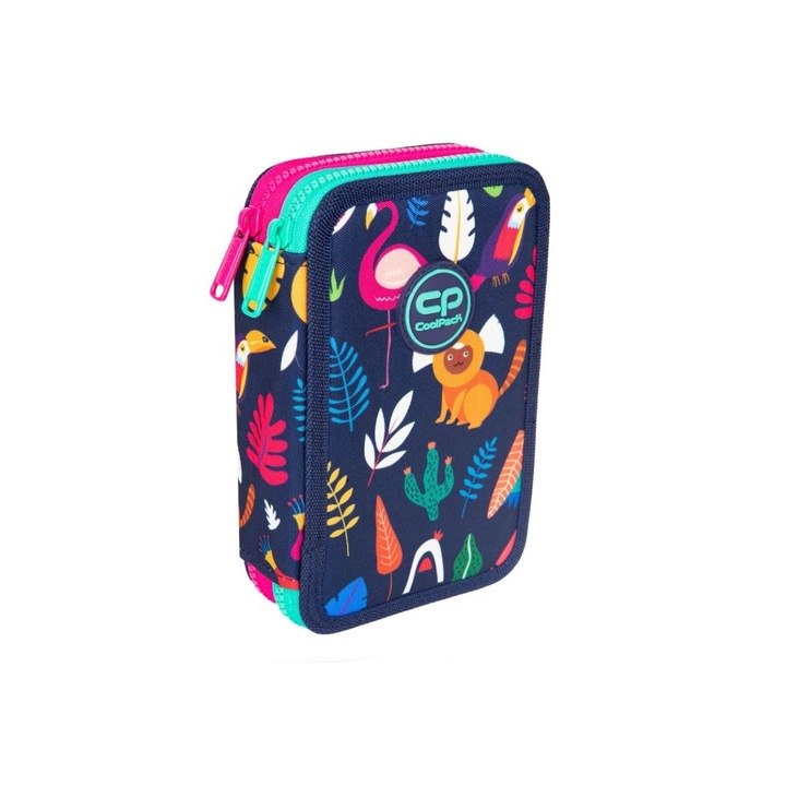 Ученически несесер с пособия CoolPack, Lady color 2, Многоцветен