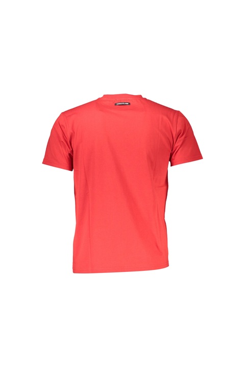 Мъжка тениска, CAVALLI CLASS, Regular Fit, лого, Червен, 100% памук, S