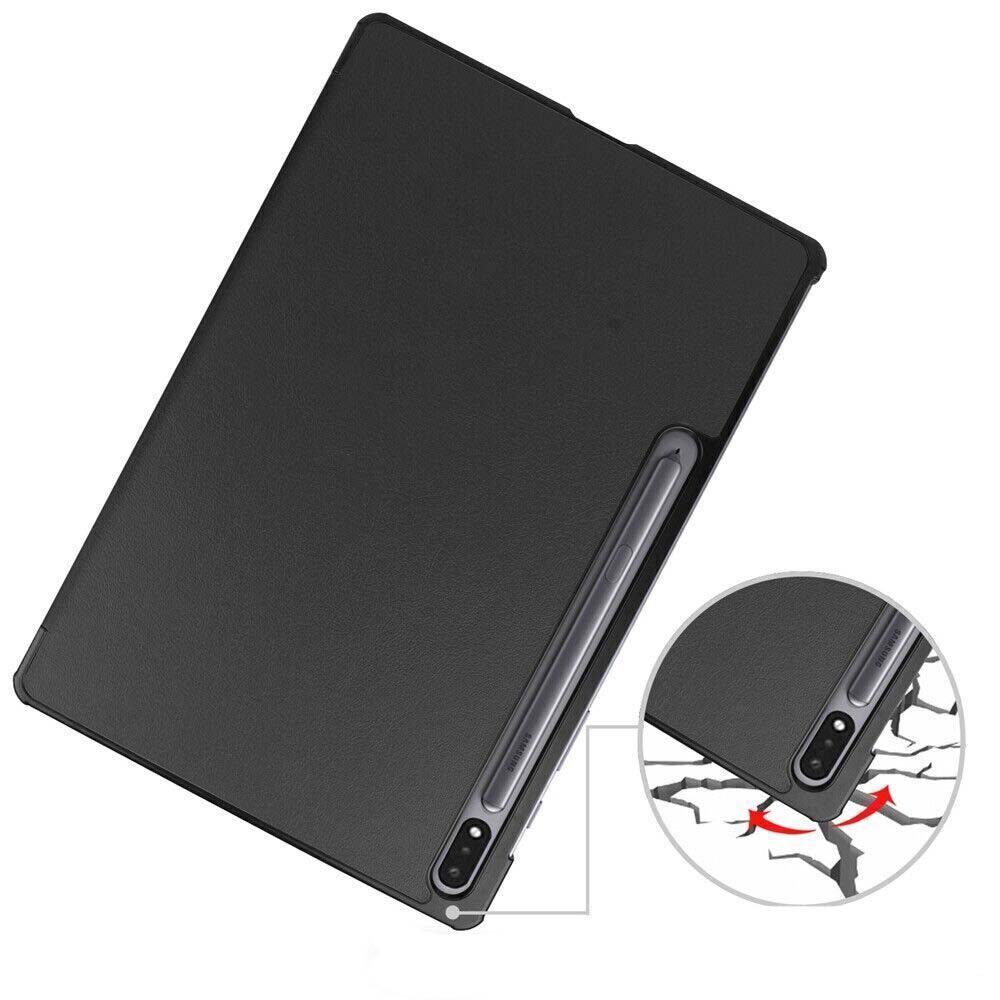 Husa Smart Cover tableta, pentru Samsung Galaxy Tab S9 11 inch SM-X710 2023, neagra