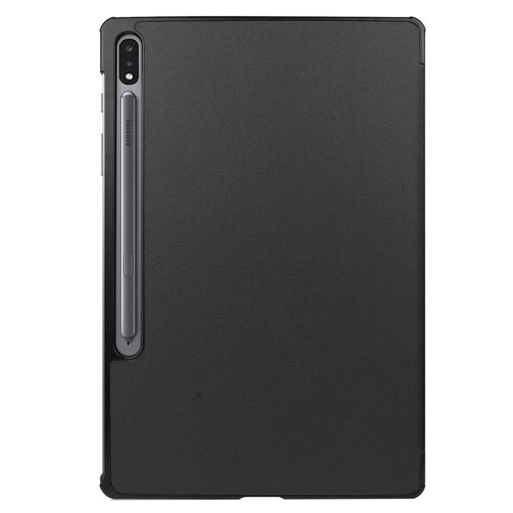 Husa Smart Cover tableta, pentru Samsung Galaxy Tab S9 11 inch SM-X710 2023, neagra