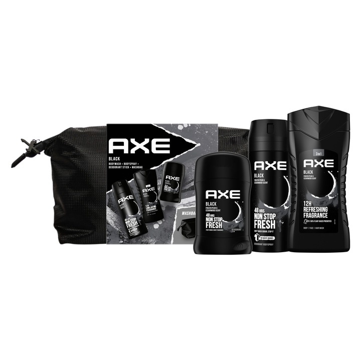 Set cadou Axe Black cu trusa de toaleta
