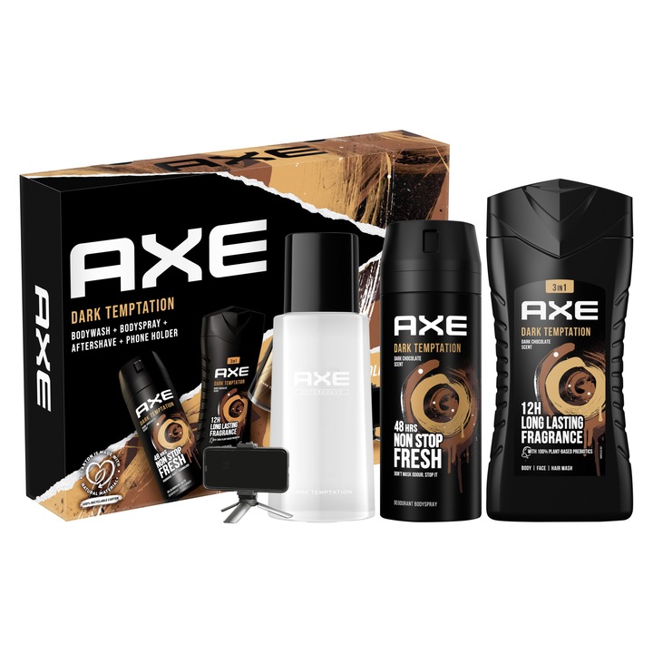 Axe Prémium ajándékcsomag telefontartóval