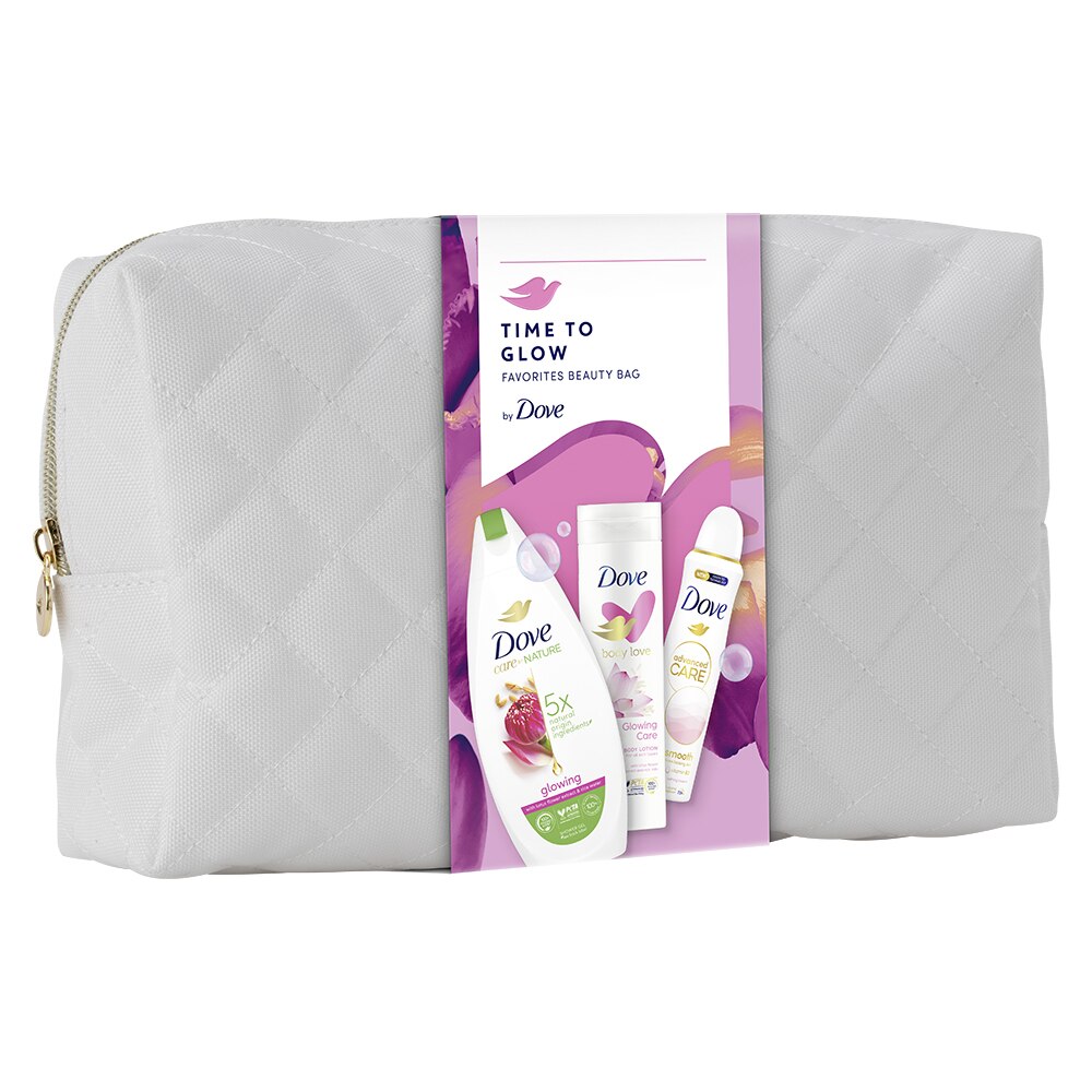 Set Dove: Gel de dus Dove Glowing, 225 ml + deodorant Dove Calming ...