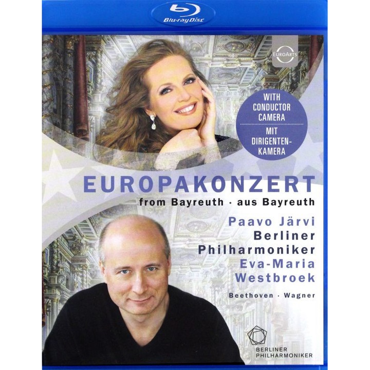 Westbroek & Berliner Philharmoniker & Jarvi: Euroarts - Berliner Philharmoniker - Europakonzert 2018 - From The Markgräfliches Theater Bayreuth - Parvo Jarvi [Blu-Ray]