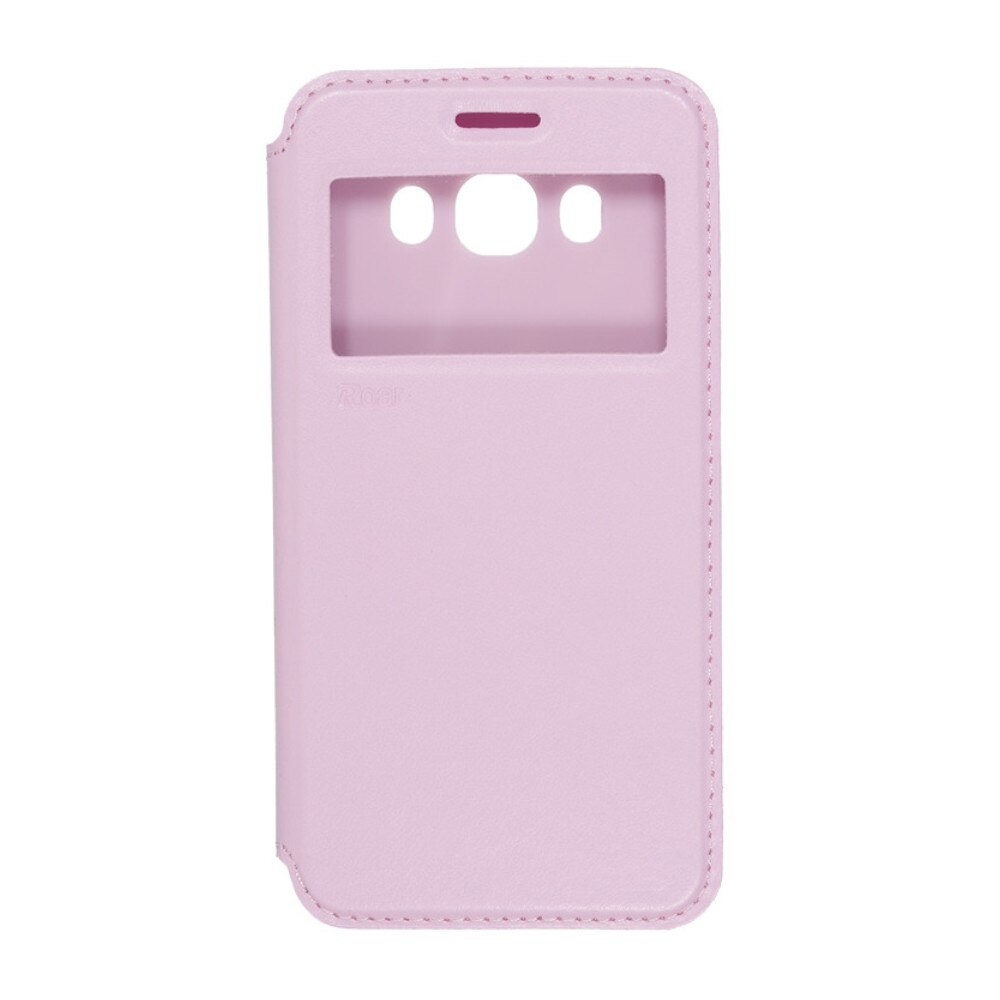 Husa flip wallet Roar Noble pentru Galaxy J7 2016, roz deschis