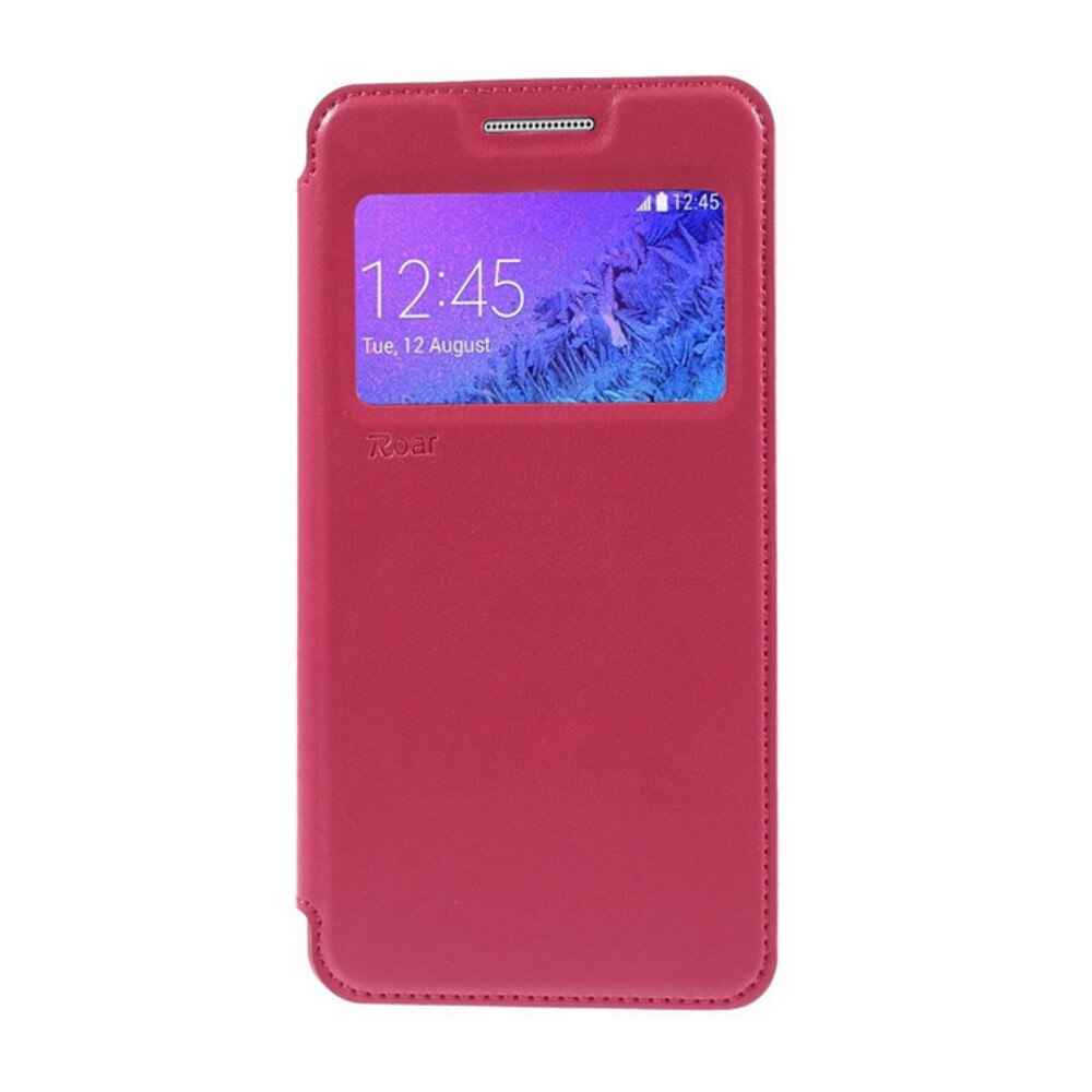 Husa flip wallet Roar Noble pentru iPhone 7/8, roz inchis