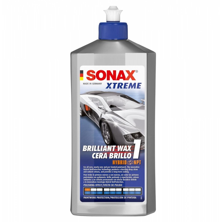Ceara Auto Lichida Sonax Xtreme Brillant Wax 1 NanoPro, 500 ml