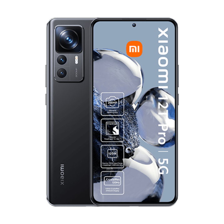 Telefon mobil Xiaomi 12T Pro, 128 GB, 8 GB RAM, 5G, Negru - eMAG.ro