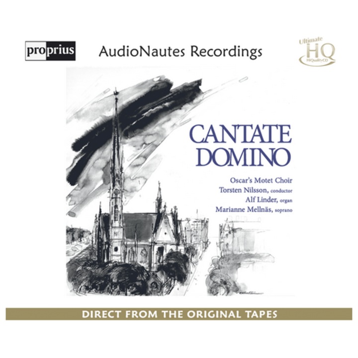 Audio Nautes Recordings, Oscar's Motet Choir, Torsten Nilsson, Alf Linder, Marianne Mellnäs – Cantate Domino, CD, editie limitata, seria 988 din 1111