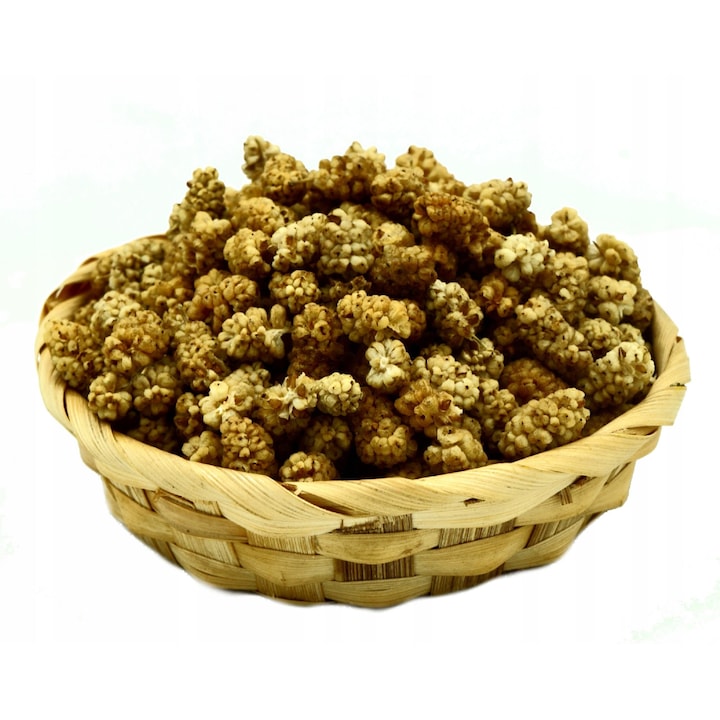 Dude albe uscate 1kg, Naturini, 100% naturala, fara GMO, ambalaj tip doypack