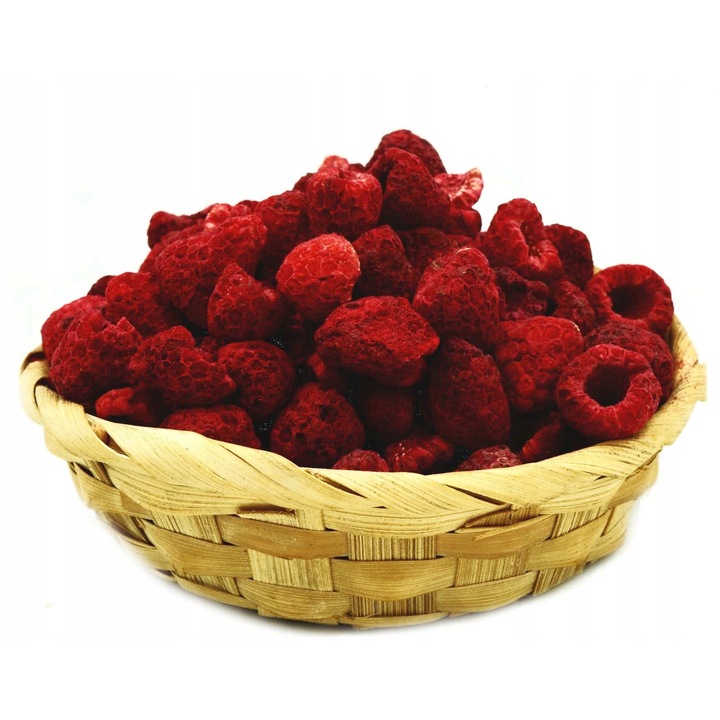 Fructe liofilizate Naturini, zmeura intreaga, 20g