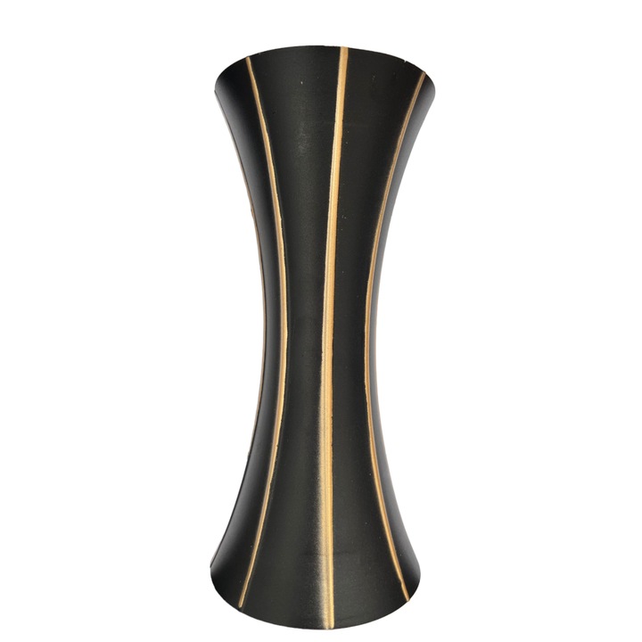 Aplica LED, Negru + Gold, exterior, 10W Lumina Calda