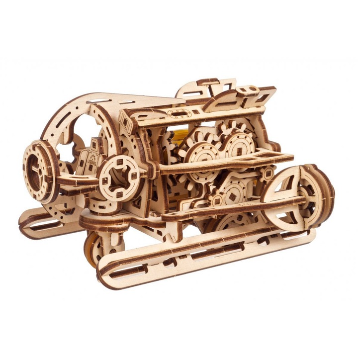3D дървен пъзел, uGEARS, Steampunk Submarine