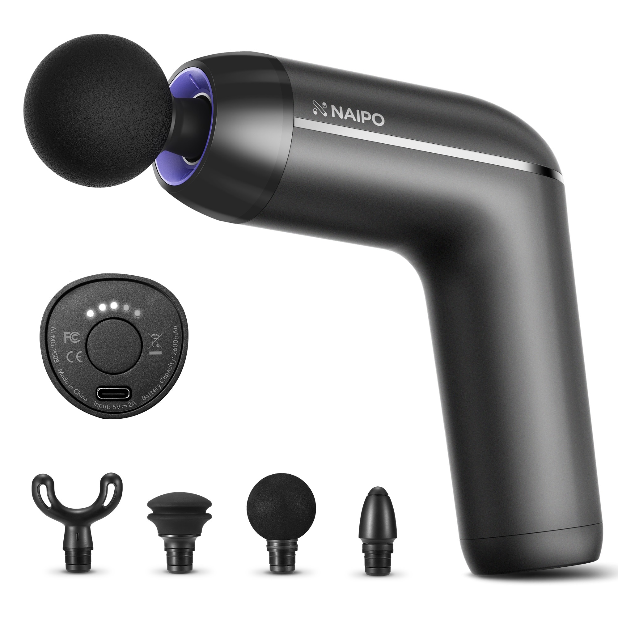 Pistol De Masaj Naipo® Cu Viteze Reglabile