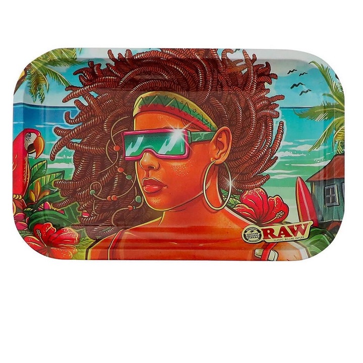 Tava de Rulare tutun, Raw Brazil 3rd M 17.5 x 27.5 cm