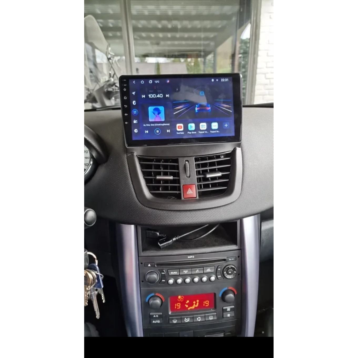 Autoradio GPS Peugeot 207 Android 12