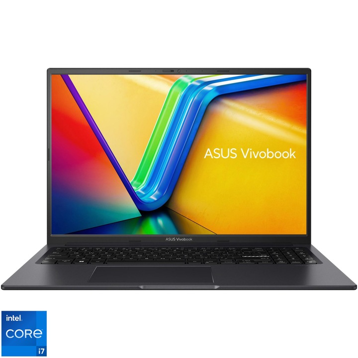 Asus VivoBook K3604ZA-MB105W 16" WUXGA laptop, Intel Core I7-1255U, 16GB, 1TB SSD, Intel Iris Xᵉ Graphics, Windows 11 Home, Magyar billentyűzet, Fekete
