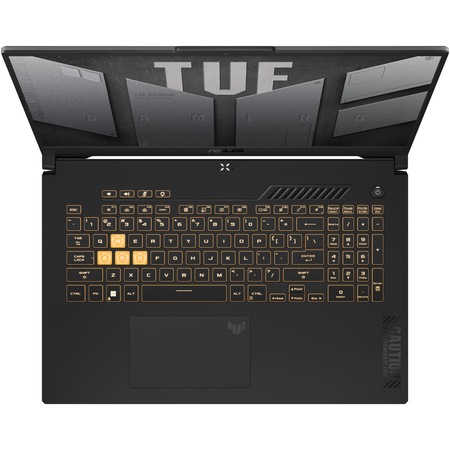 Лаптоп Gaming ASUS TUF F17 FX707VU4, Intel® Core™ i9-13900H до 5.40 GHz, 17.3", Full HD, IPS, 144Hz, 16GB, 512GB SSD, NVIDIA® GeForce RTX™ 4050 6GB GDDR6, No OS, Mecha Gray