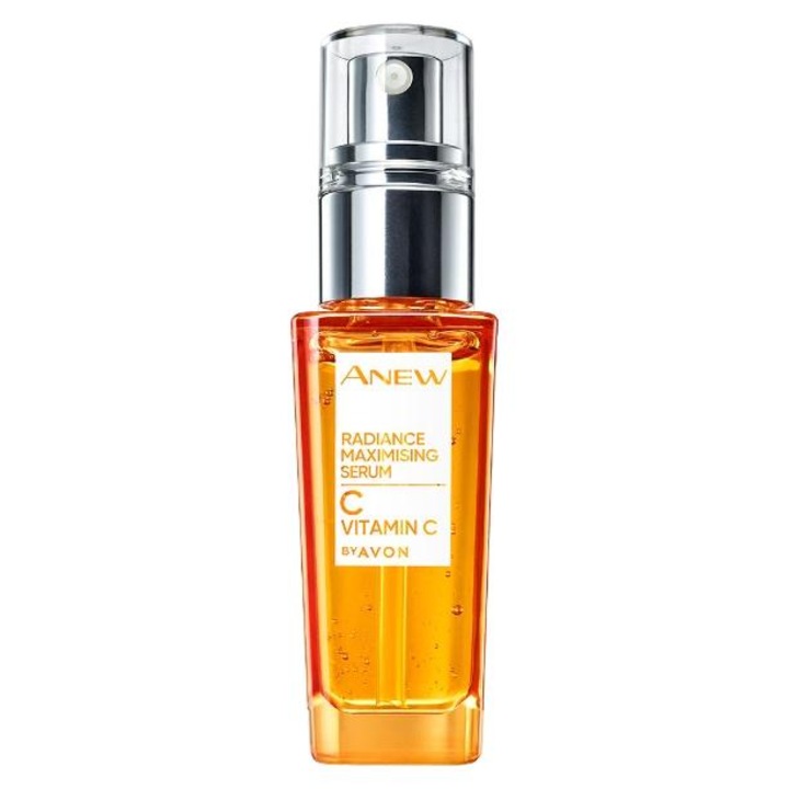 Ser de fata pentru intinerire, AVON, Cu 10% vitamina C, Portocaliu
