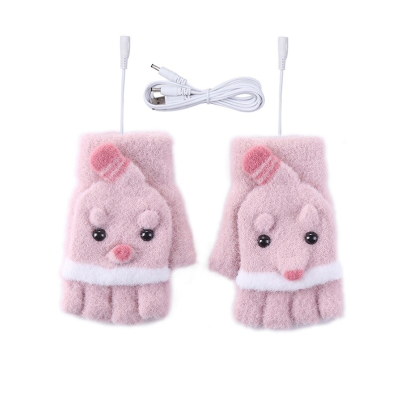 Incalzitor maini, 10 Trepte temperatura, USB, Roz - eMAG.ro