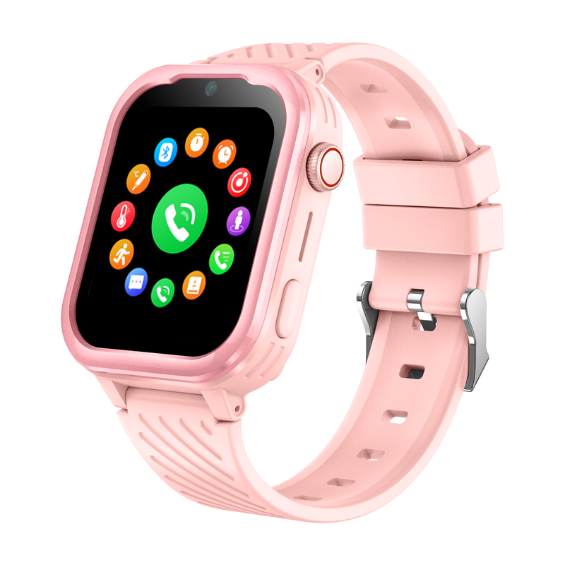 Ceas Smartwatch Pentru Copii Wonlex KT15 PRO, Roz, cu localizare GPS ...
