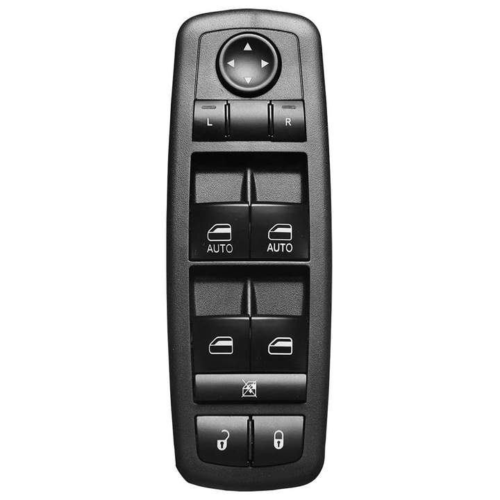 Ключ за прозорци за Chrysler 300 2011-2020, Chrysler 200 2015-2017, Dodge Charger 2011-2019, Ram 1500 2500 3500 2016-2022, черен
