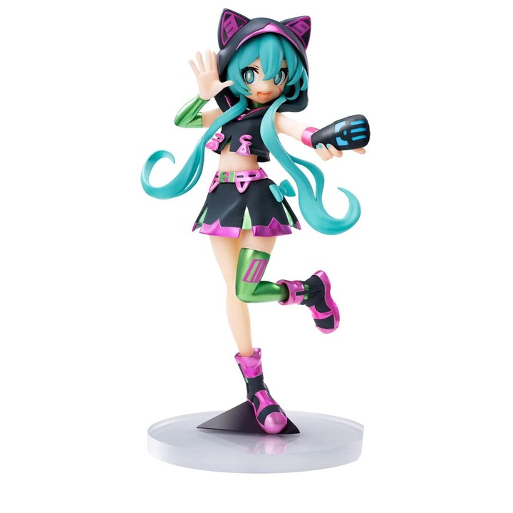 Figurina Hatsune Miku Luminasta PVC Hatsune Miku Live Stage 18 cm