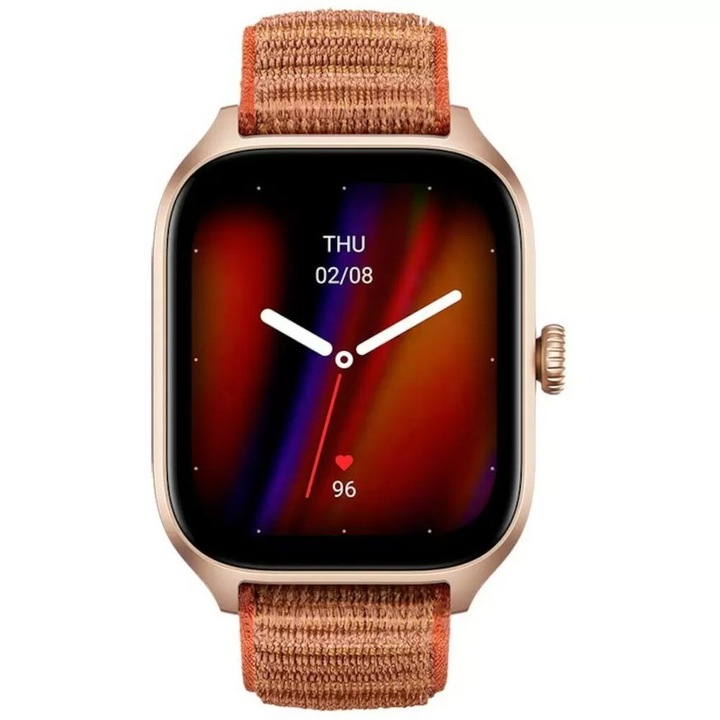 Смарт часовник Amazfit GTS 4, Autumn Brown