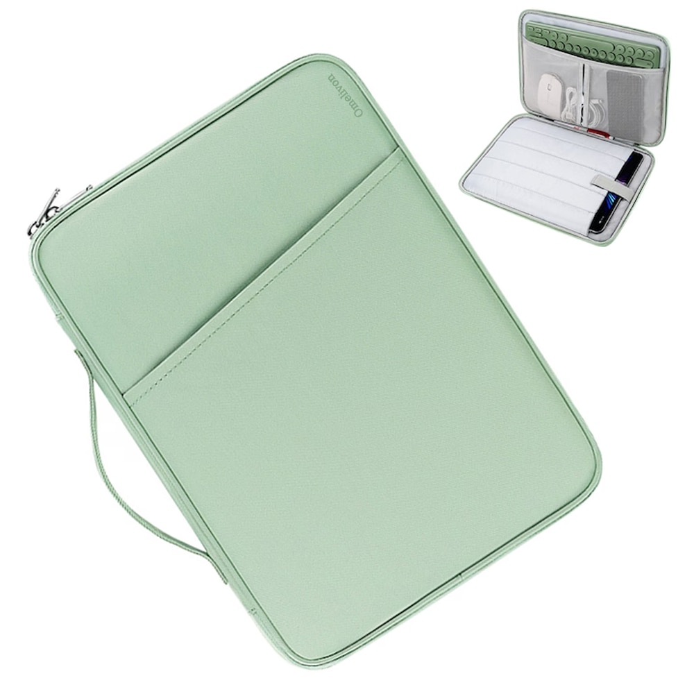Husa pentru tableta, Omelivon®, Compatibil cu Apple iPad, Surface go/3 10.5, Mate Pad, pentru tableta 10.8-11″, Verde