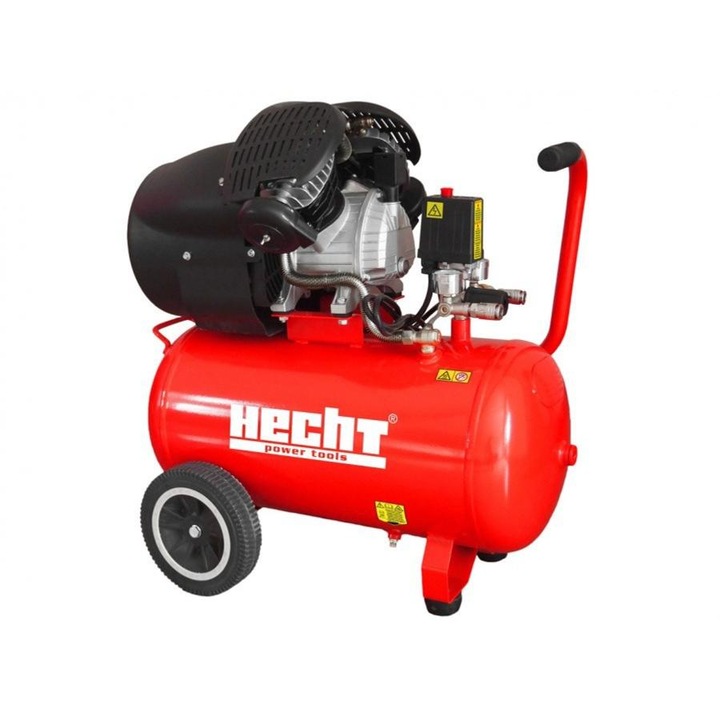 Hecht 2353 kompresszor 2,2 kW 50 l két hengeres