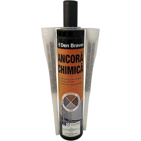 Ancora chimica Den Braven PESF, Beton/caramida/bloc ceramic/BCA, 300ml