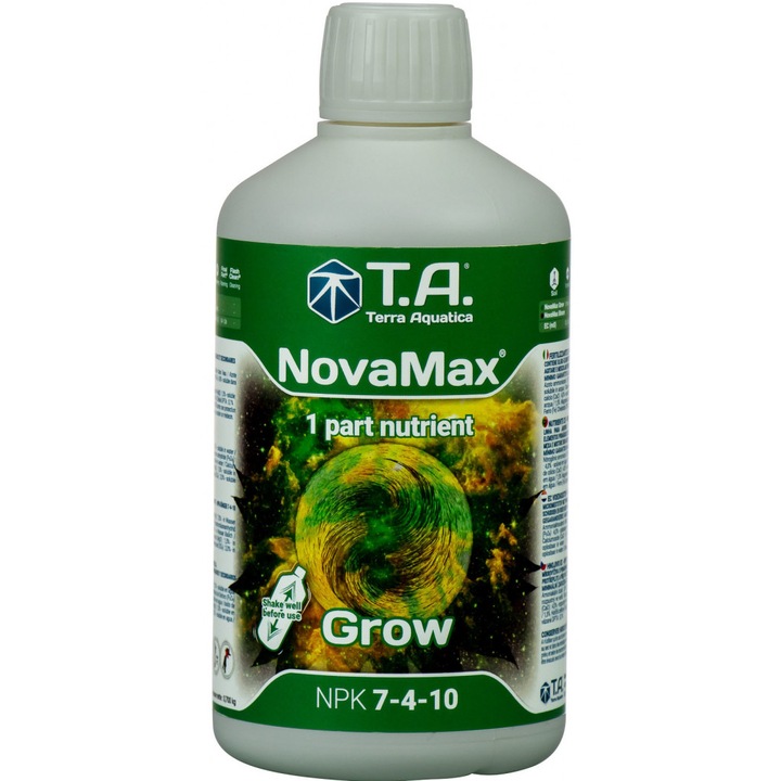 Ingrasamant lichid Terra Aquatica NovaMax Grow 0.5 L