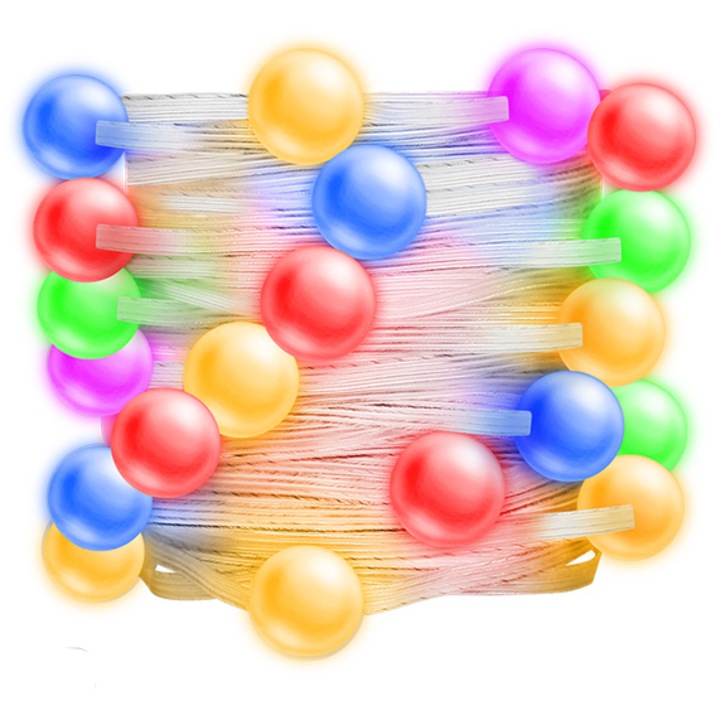 Instalatie/sir LED RGB inteligenta LogiLink SH0131, Wi-Fi, cu telecomanda, alimentare USB, 30 lm, lumina colorata, IP65, compatibil TUYA/Amazon Alexa/Google Home, 3m