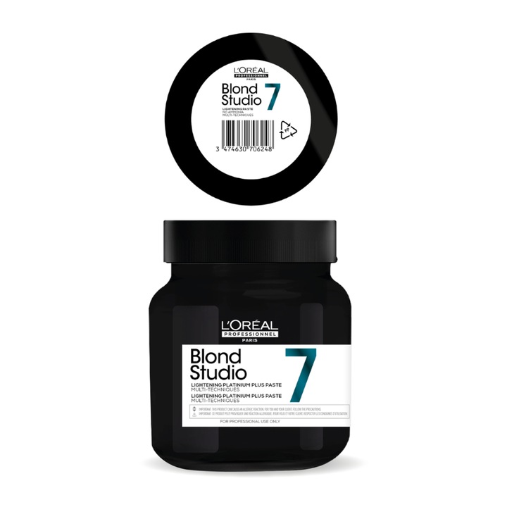L´Oréal Professionnel Blond Studio 7 Lightenning Platinum Plus Paste pasta pentru deschiderea culorii parului 500 g