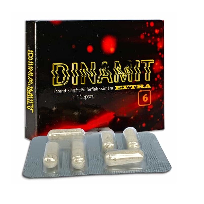 Dinamit Extra Erős Potencianövelő Kapszula 6 db - eMAG.hu