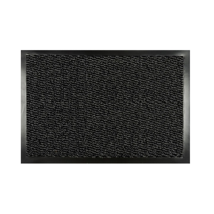 Изтривалка, Perfect Home, Текстилна, 60х80 см, Антрацит